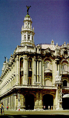 L'Avana. il teatro García Lorca