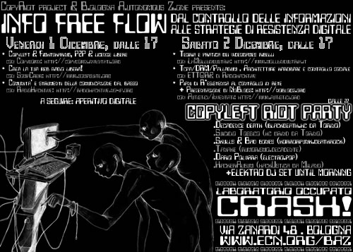 Info Free Flow - 1 e 2 dicembre 2006 @ CRASH!