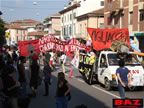 Corteo a Verona contro lo sgombero del csoa La Chimica