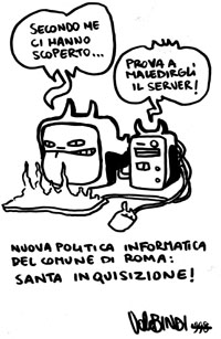 prova  a maledirgli il server